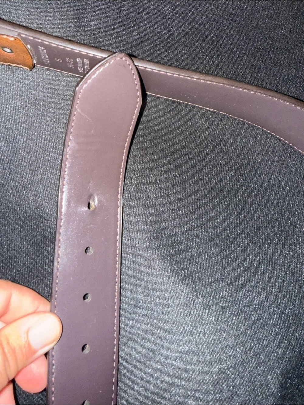 Levi’s Brown Genuine Leather Belt Size S 30-32
